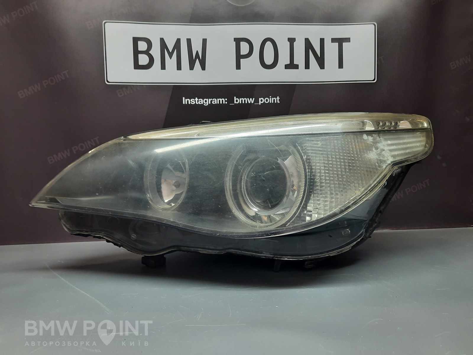 Фара е60/e61 ксенон дорестайл ліва