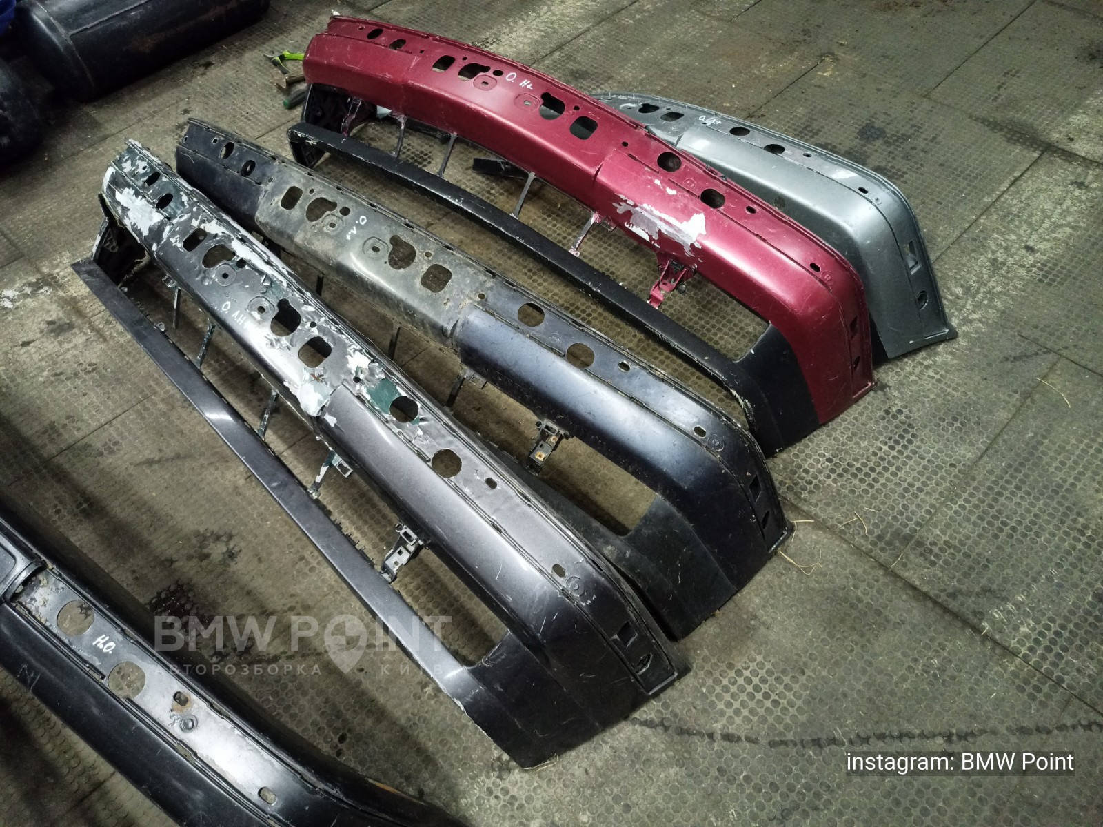Бампер передній е34 під ремонт