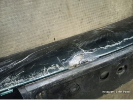 Бампер передній е34 зелений