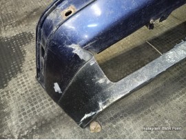 Бампер передній е34 синій