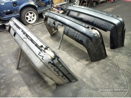 Бампер задній е34 під ремонт