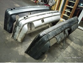 Бампер задній е34 під ремонт