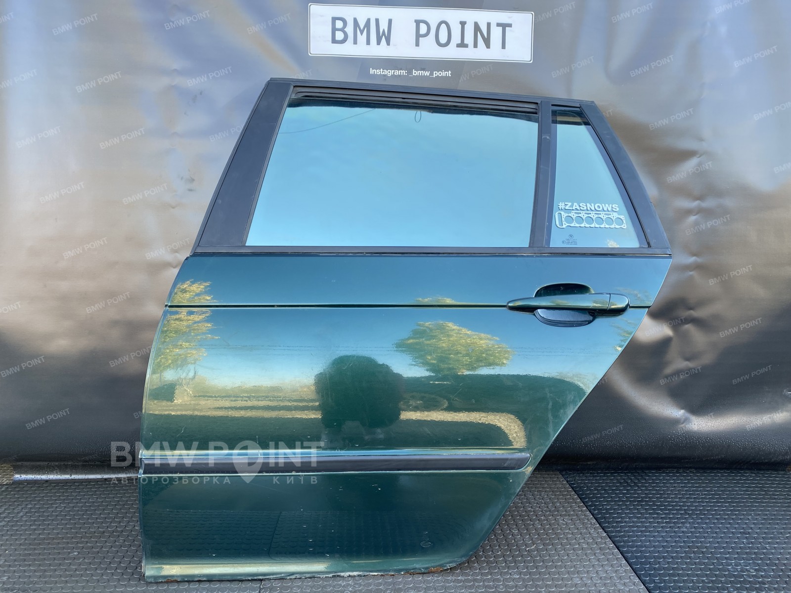 Двері BMW E46 задня ліва турінг