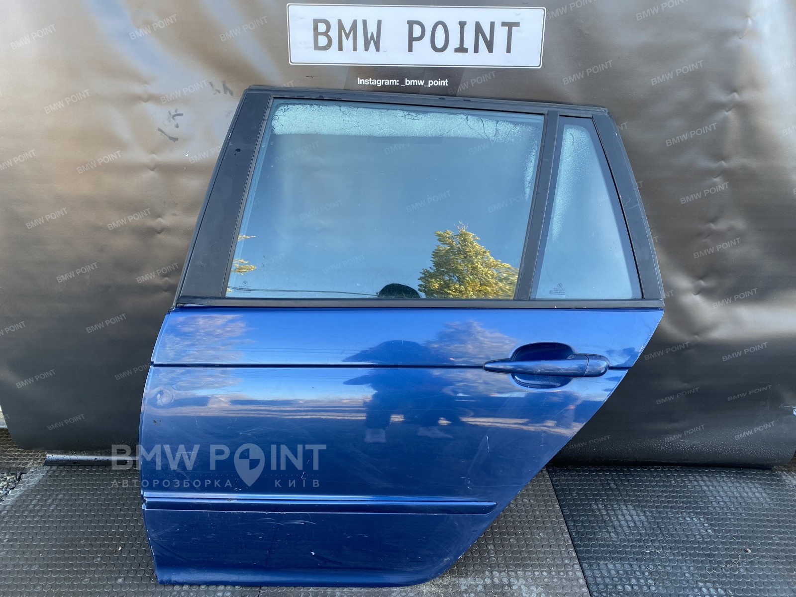 Двері BMW E46 задня ліва турінг