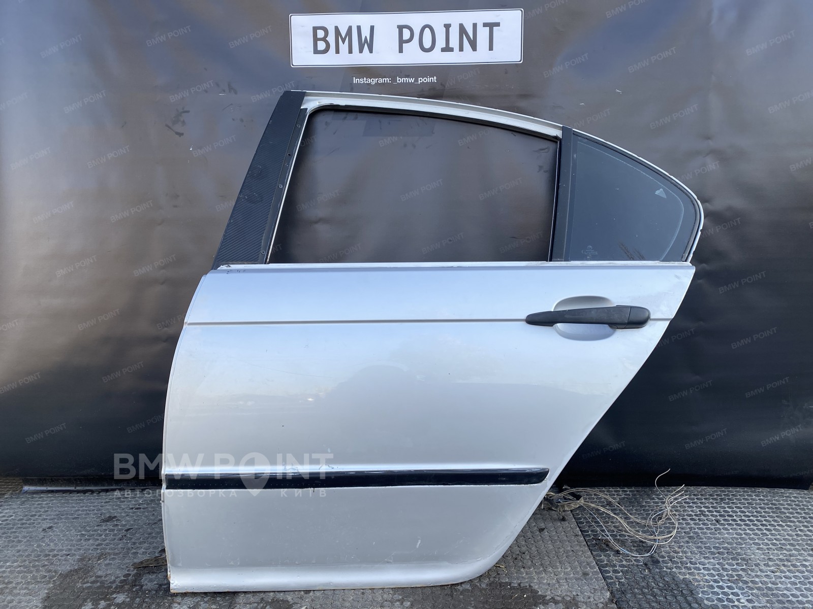 Двері BMW E46 задня ліва седан