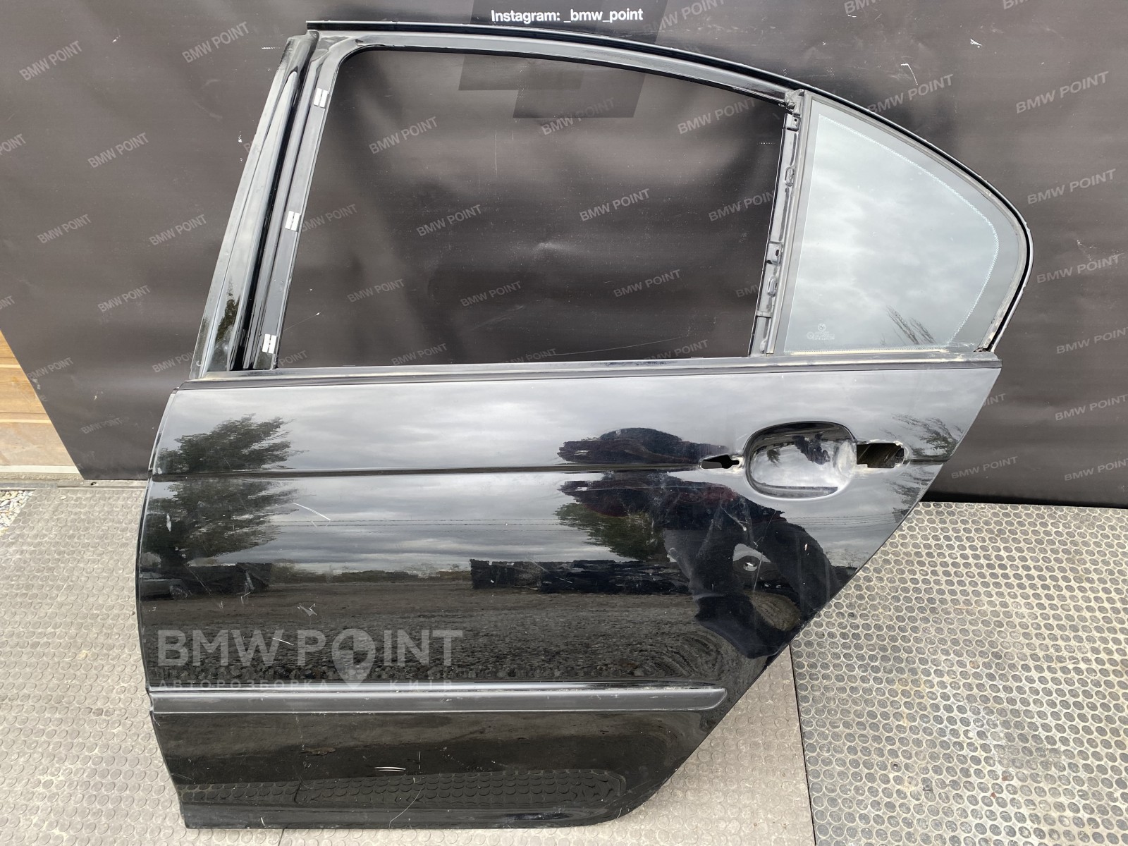 Двері BMW E46 задня ліва седан