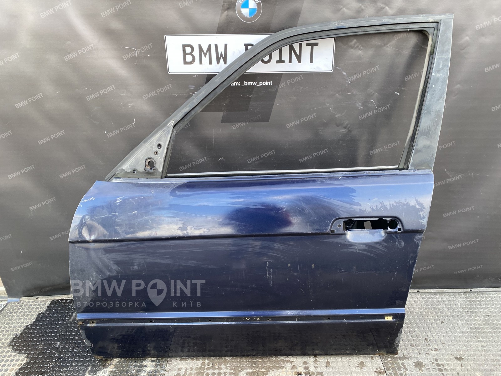 Двері BMW E34 передня ліва рестайл