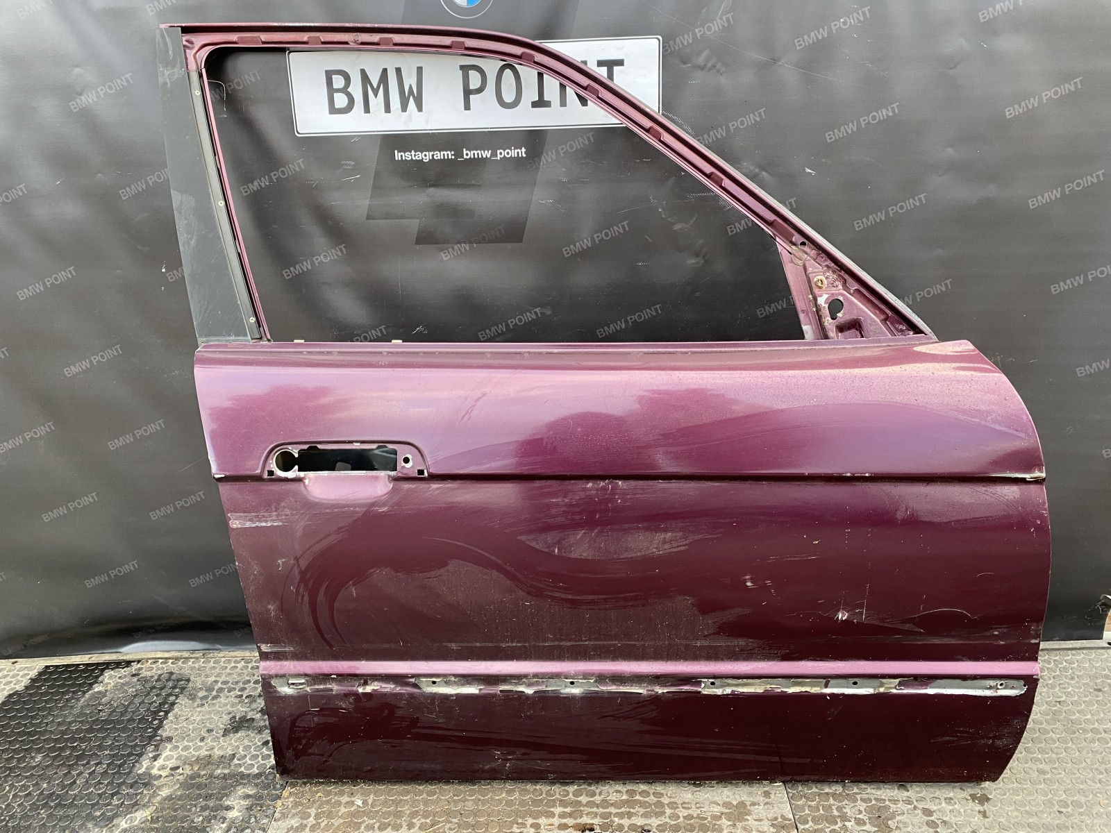 Двері BMW E34 передня права рестайл
