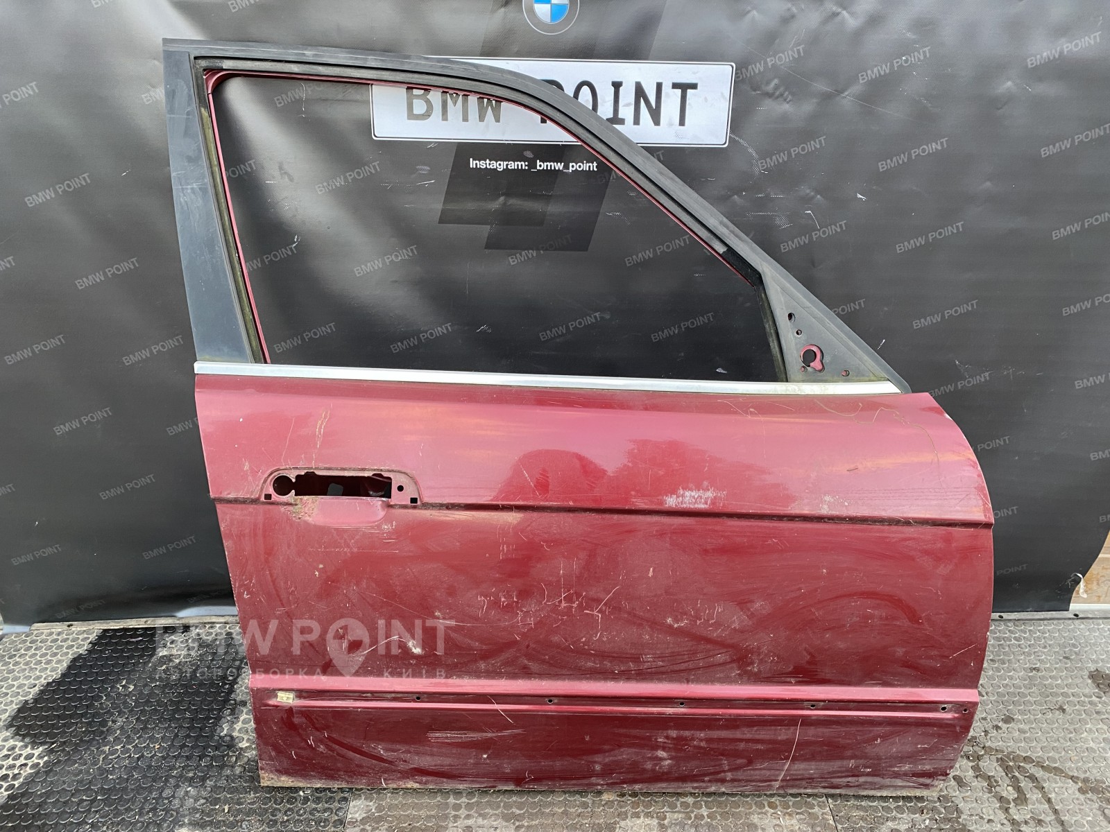 Двері BMW E34 передня права рестайл