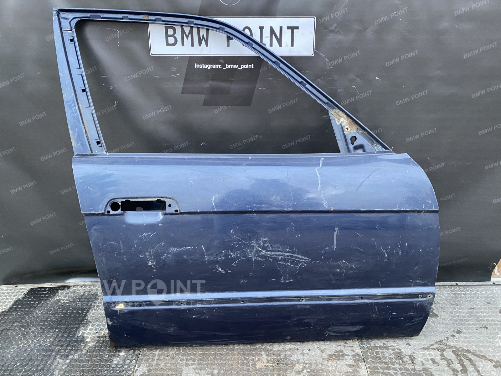 Двері BMW E34 передня права дорестайл