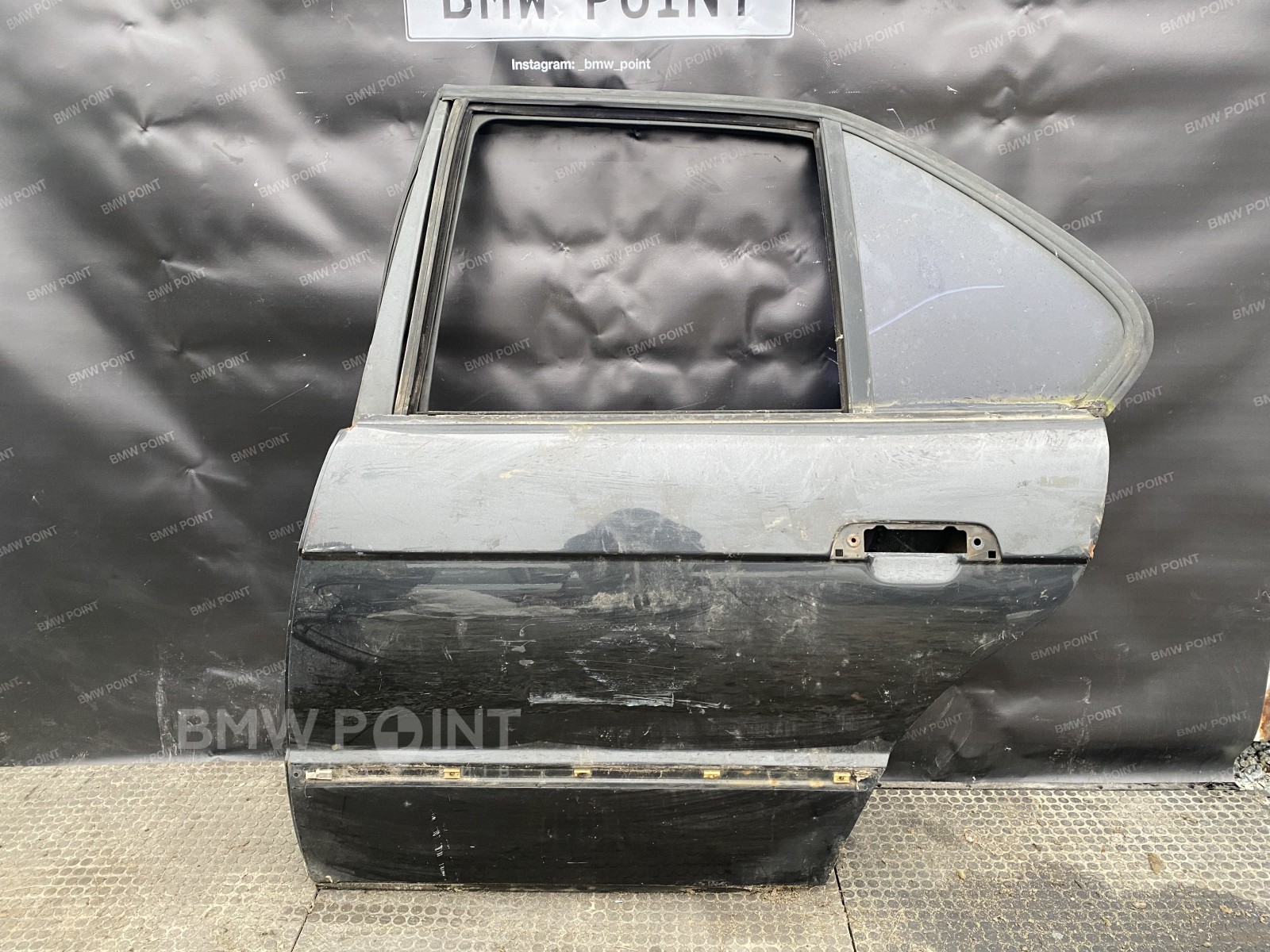 Двері BMW E34 задня ліва седан рестайл