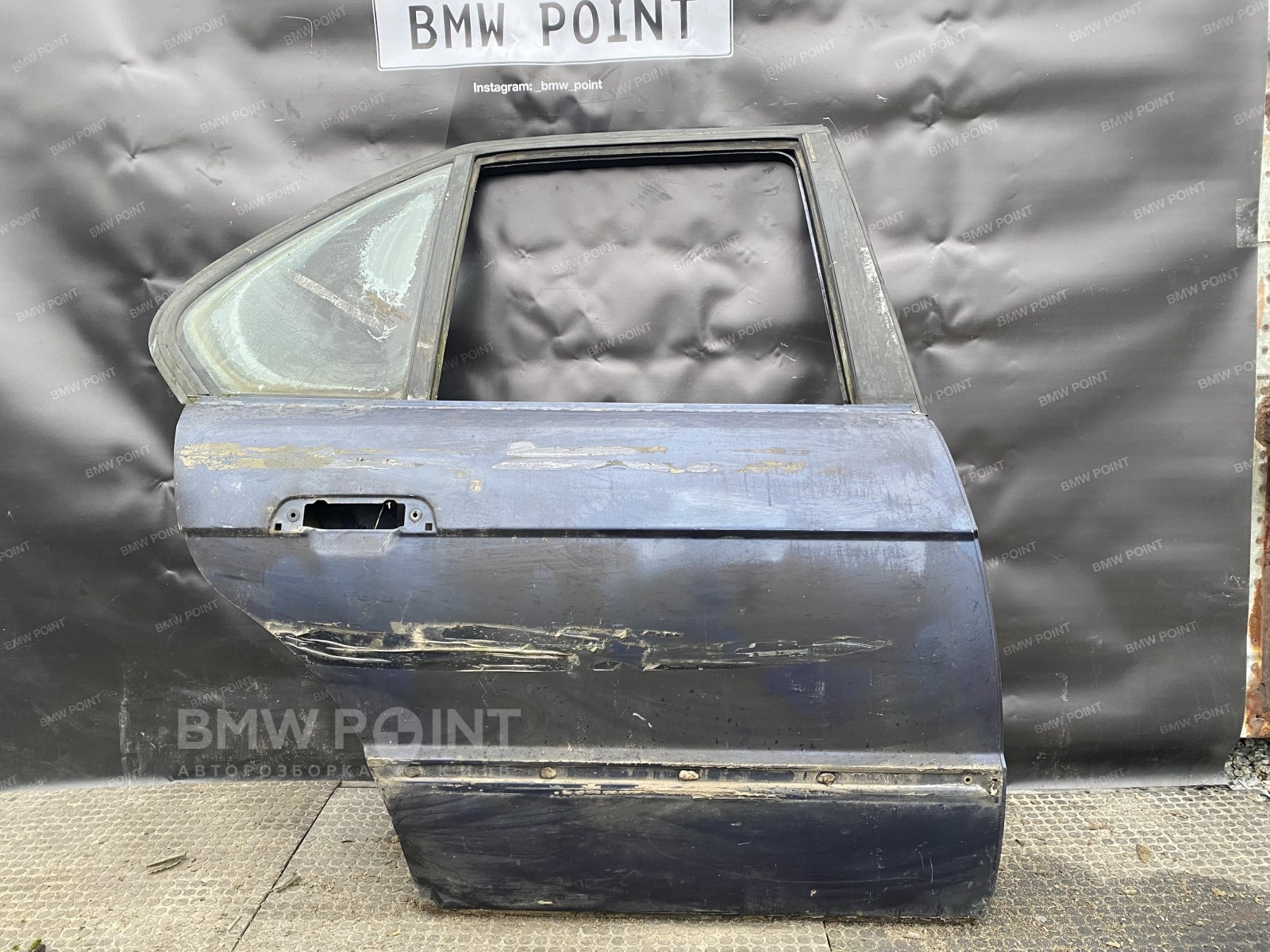 Двері BMW E34 задня права седан дорестайл
