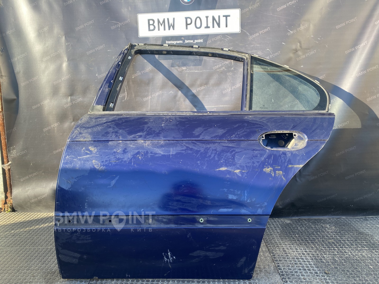 Двері BMW E39 задня ліва седан дорестайл