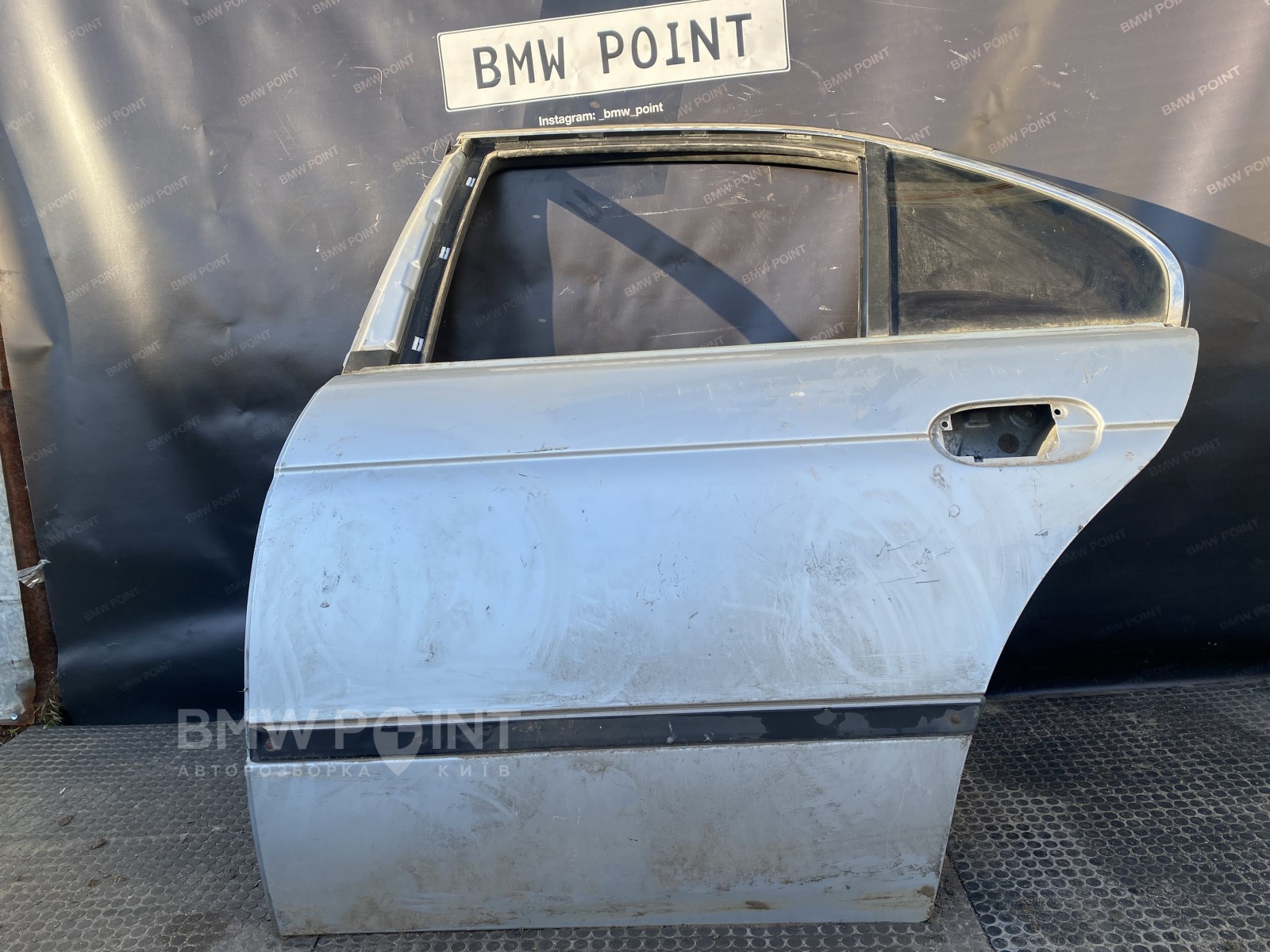 Двері BMW E39 задня ліва седан дорестайл