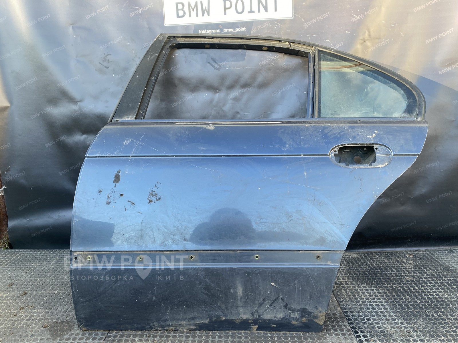 Двері BMW E39 задня ліва седан рестайл