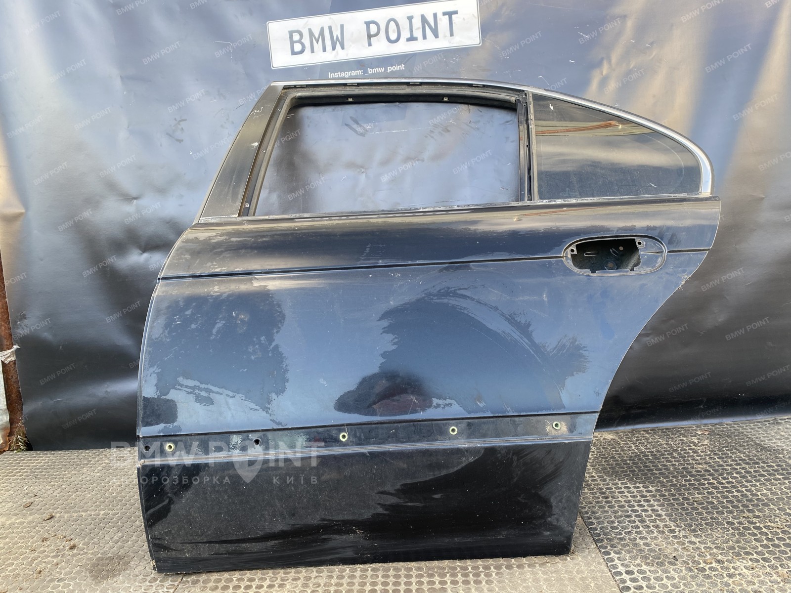 Двері BMW E39 задня ліва седан рестайл