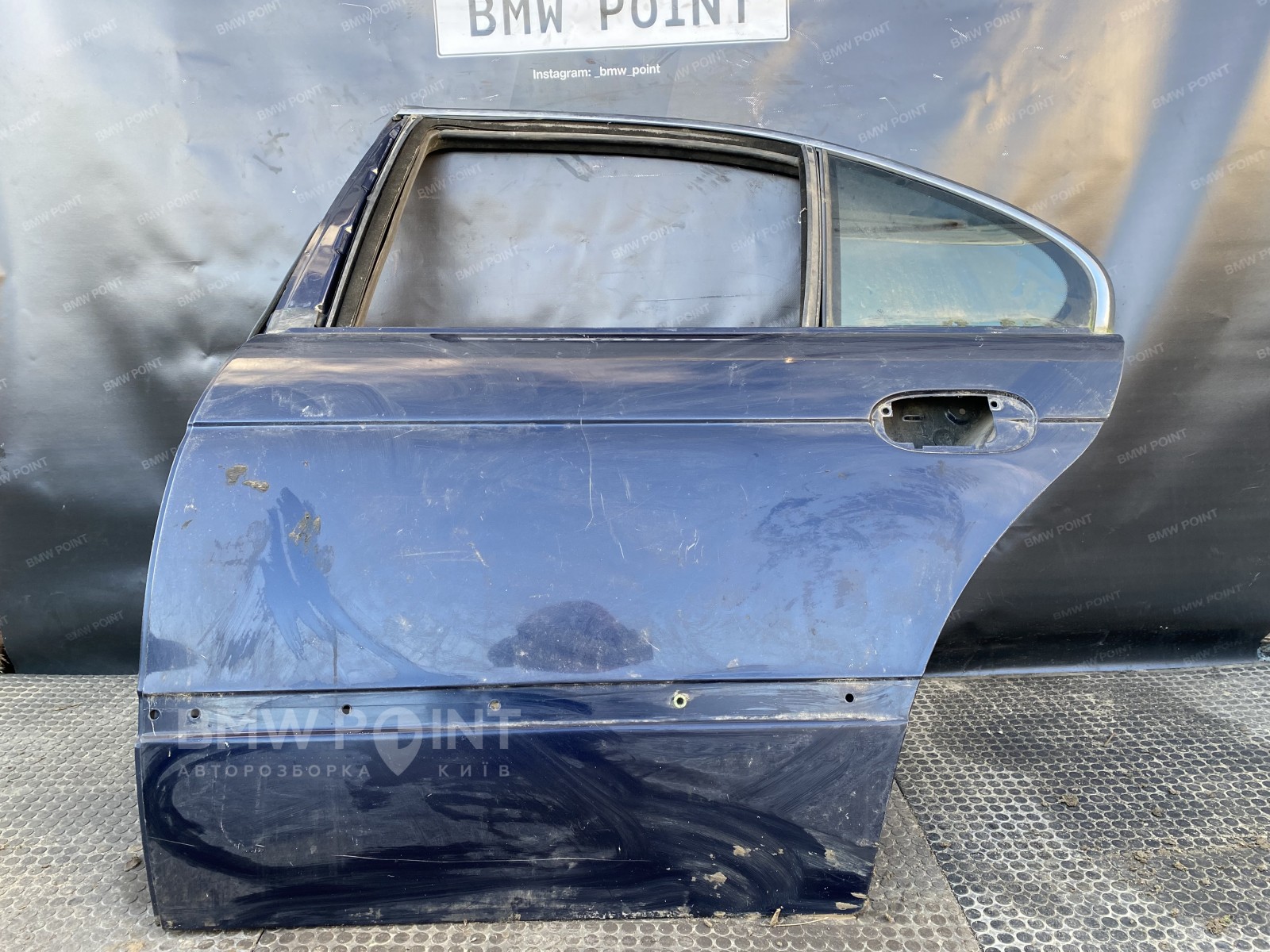 Двері BMW E39 задня ліва седан рестайл