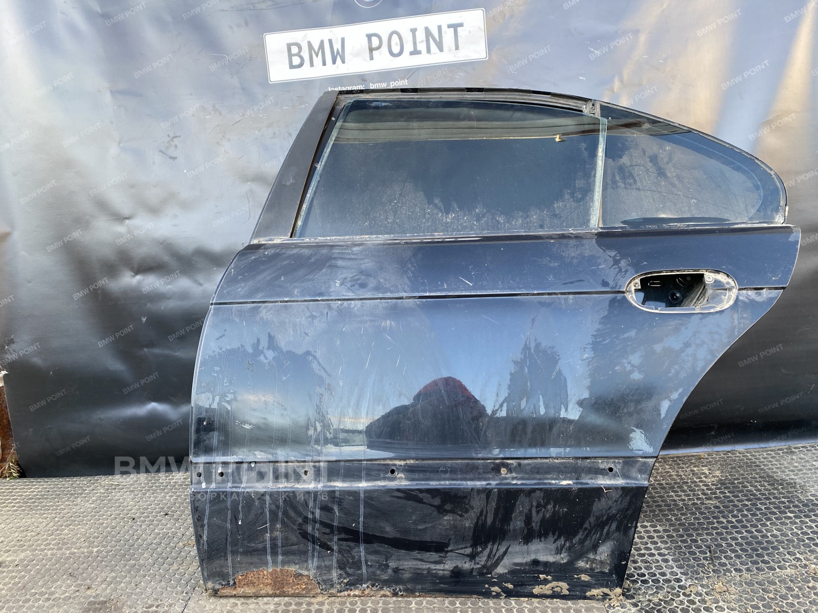 Двері BMW E39 задня ліва седан рестайл