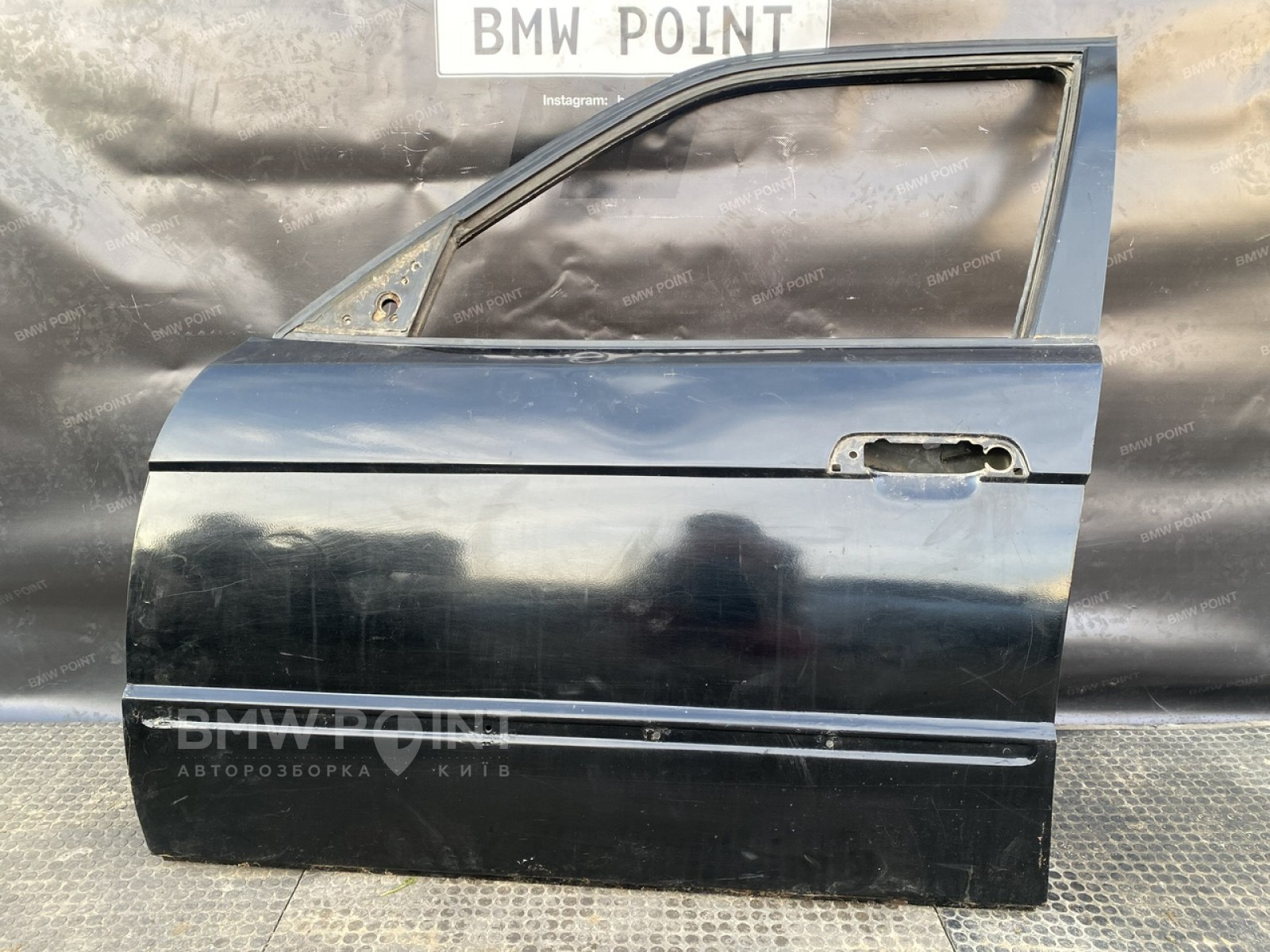Двері BMW E34 передня ліва рестайл