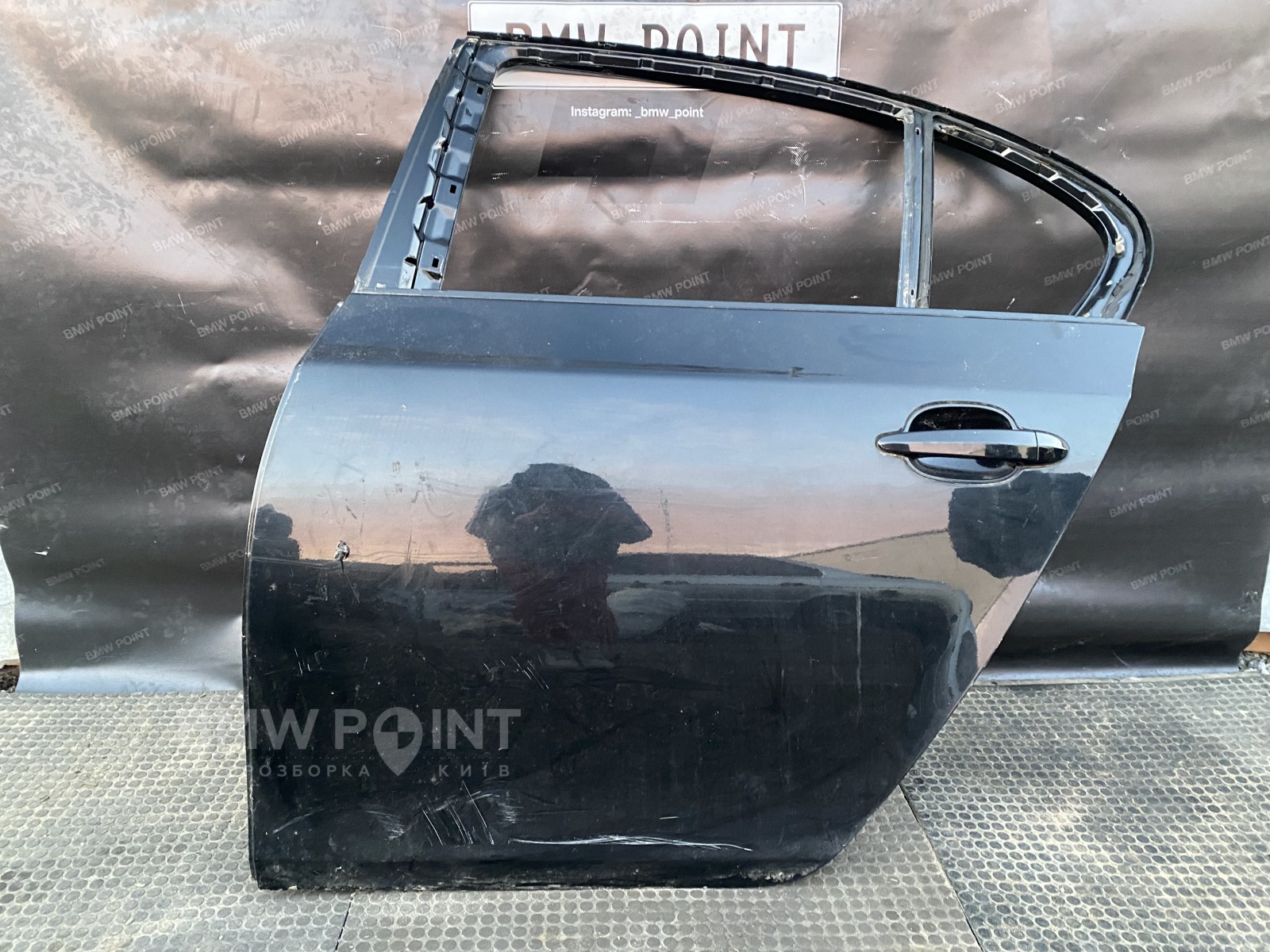 Двері BMW E60 задня ліва 