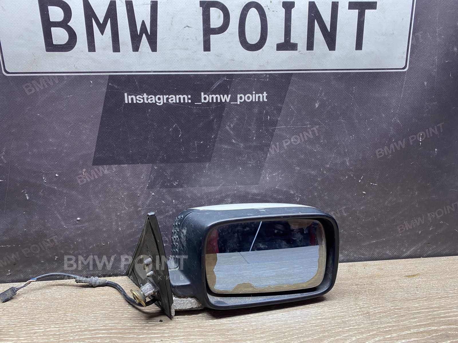 Дзеркало заднього виду бічне BMW E34 праве рестайл