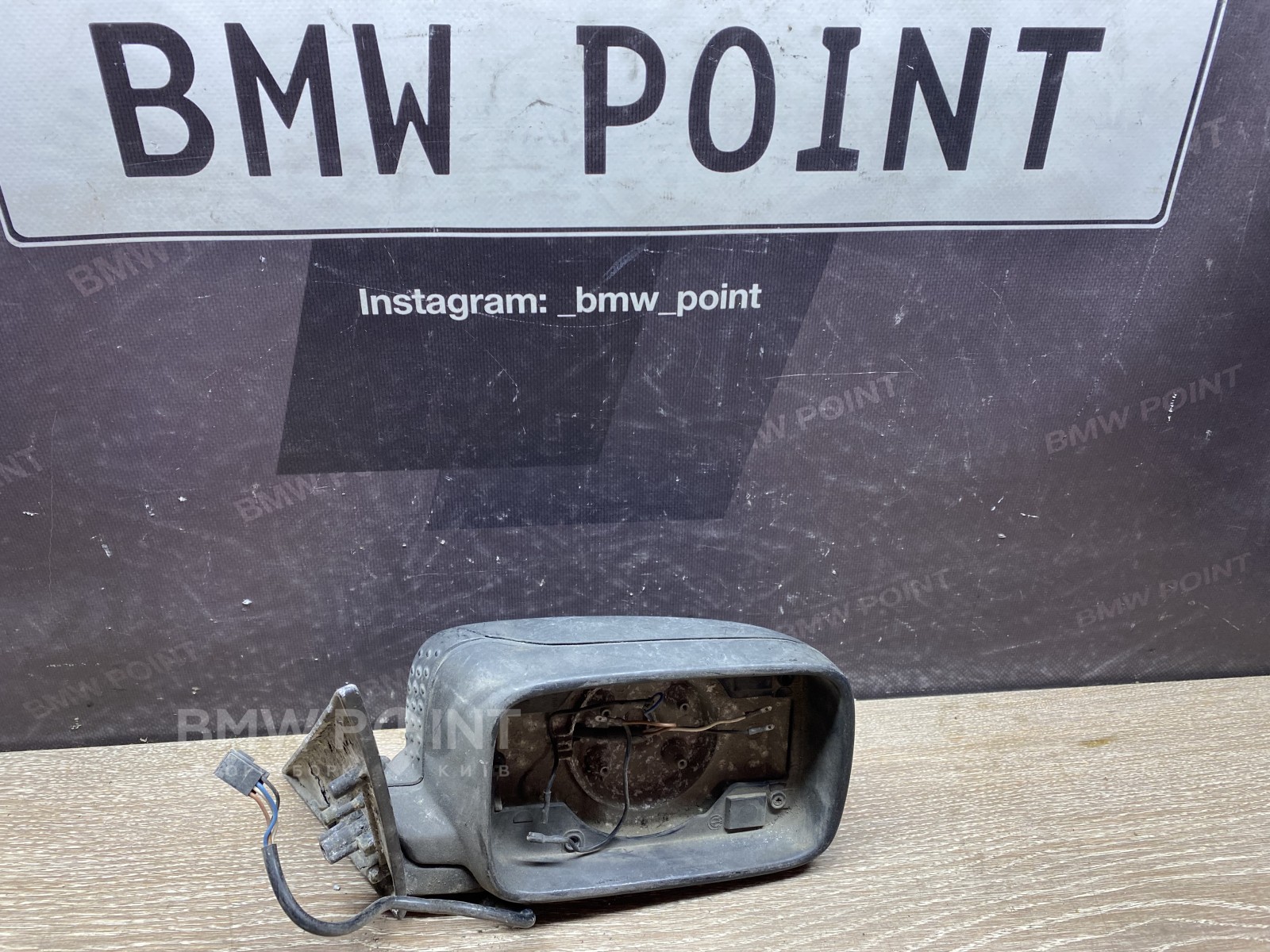 Дзеркало заднього виду бічне BMW E34 праве рестайл