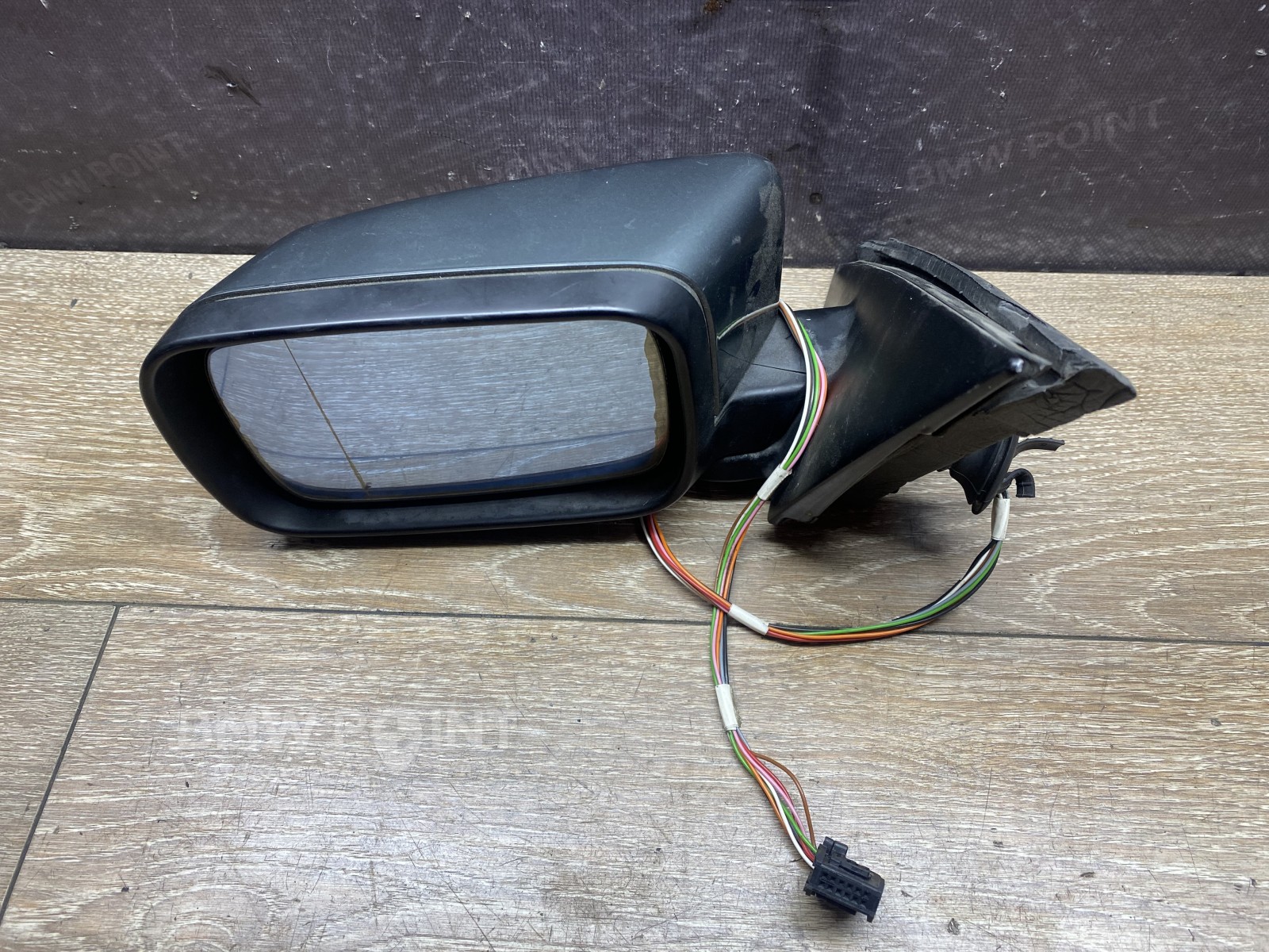 Дзеркало заднього виду бічне BMW E39 ліве 8 пін