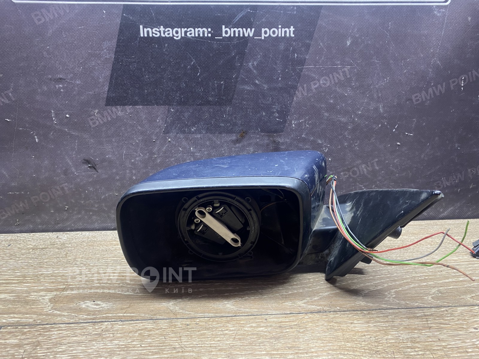 Дзеркало заднього виду бічне BMW E39 ліве 5 пін