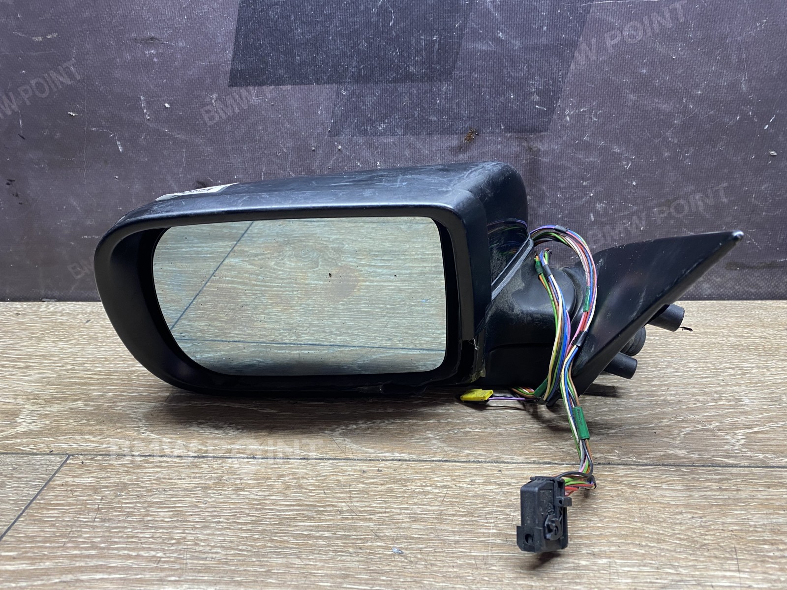 Дзеркало заднього виду бічне BMW E39 ліве 12 пін