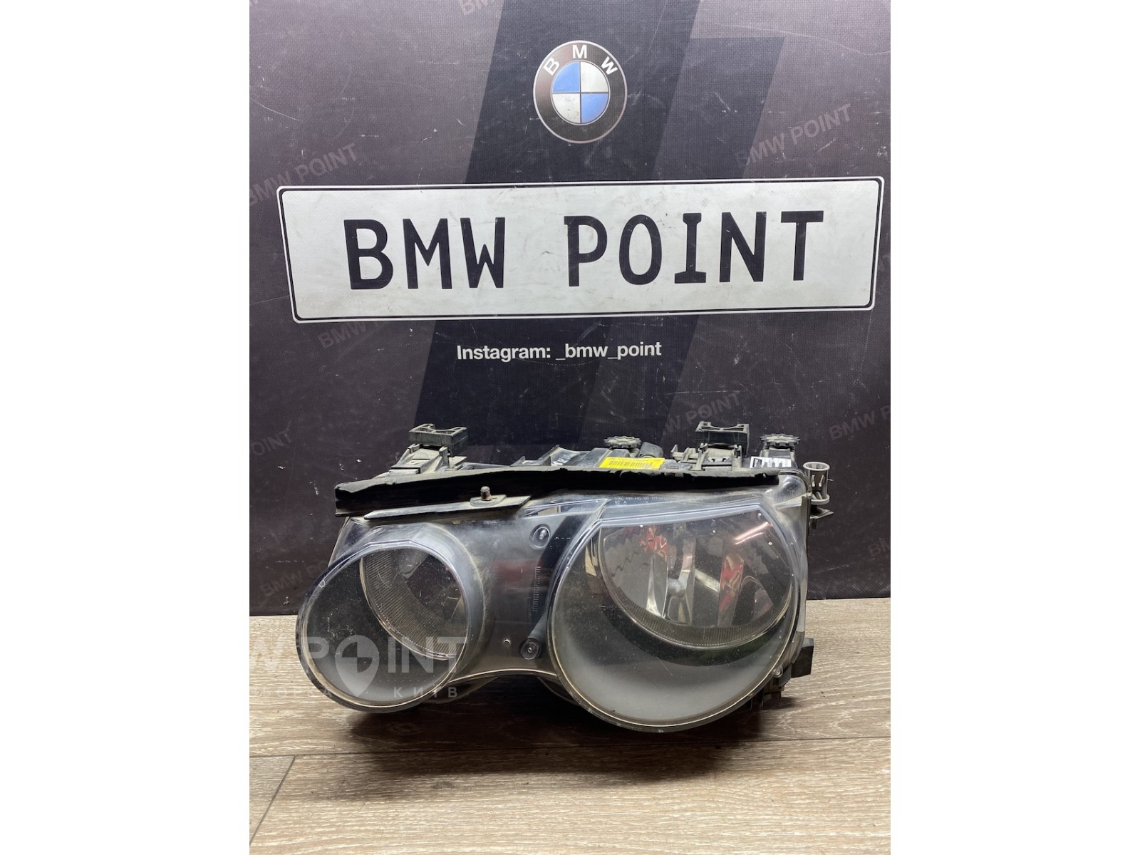 Фара BMW E46 компакт ліва галогенна 