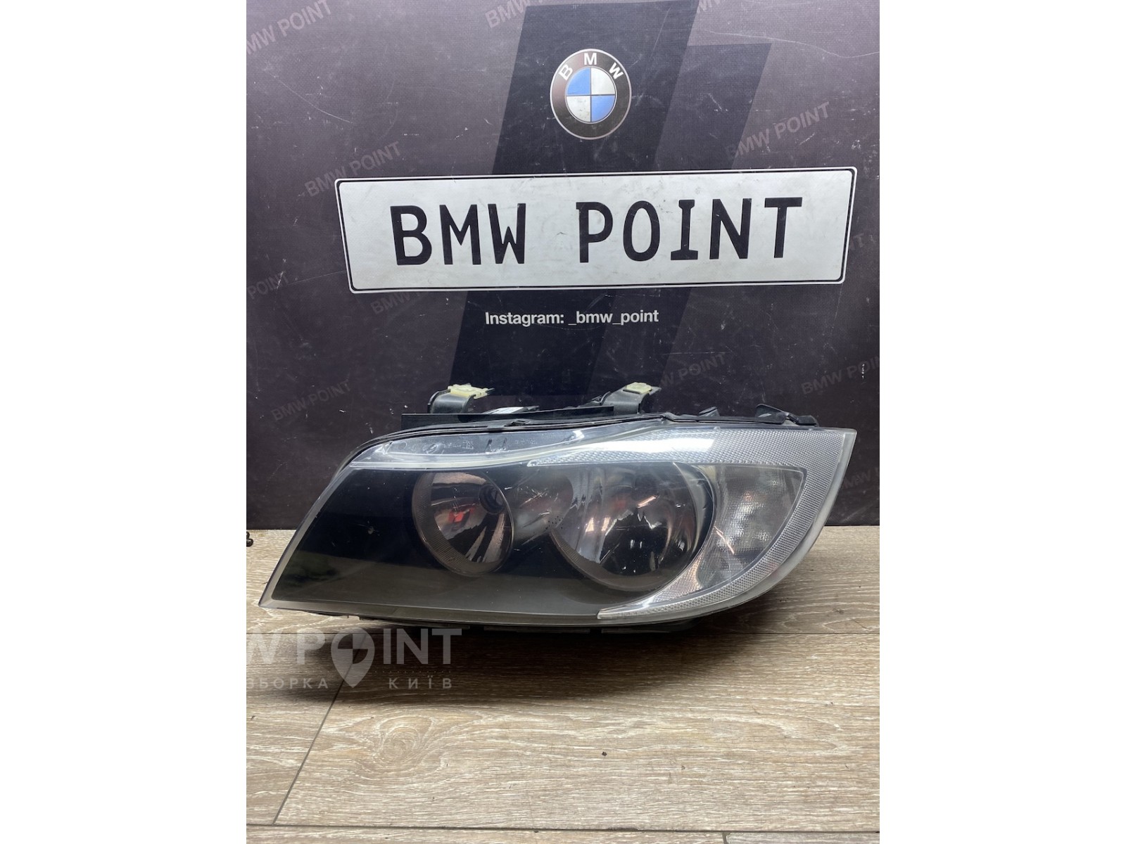 Фара BMW E90 ліва галогенна дорестайл 