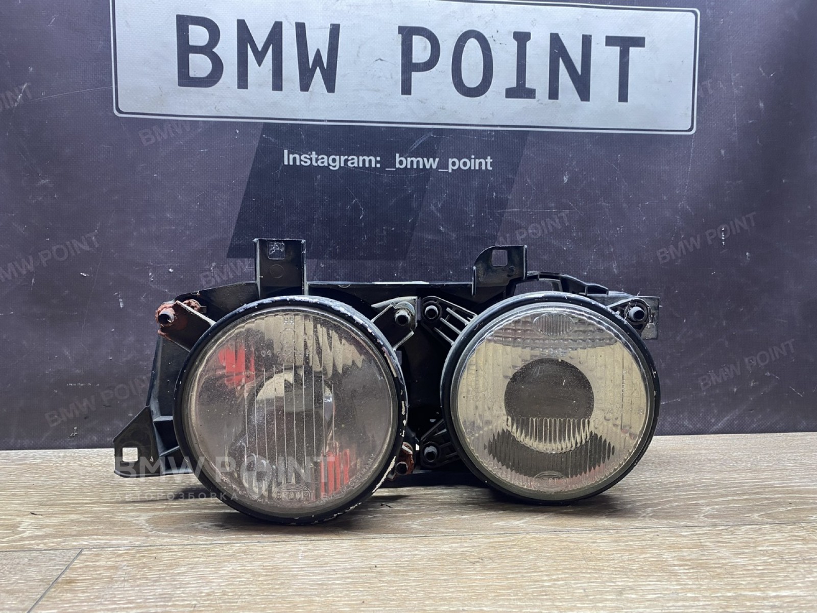 Фара BMW E34 ліва галогенна