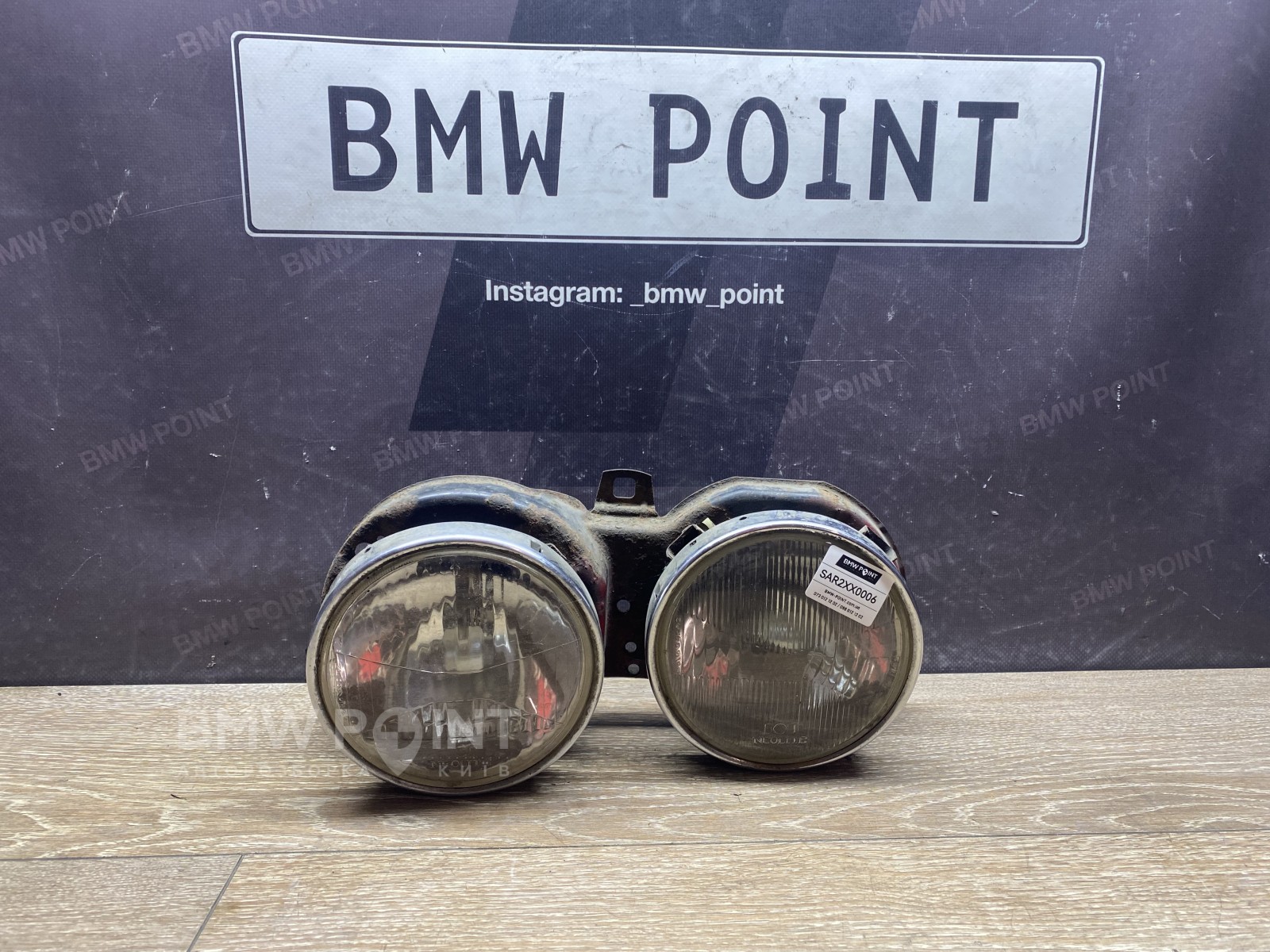 Фара BMW E30 ліва галогенна перший перехід