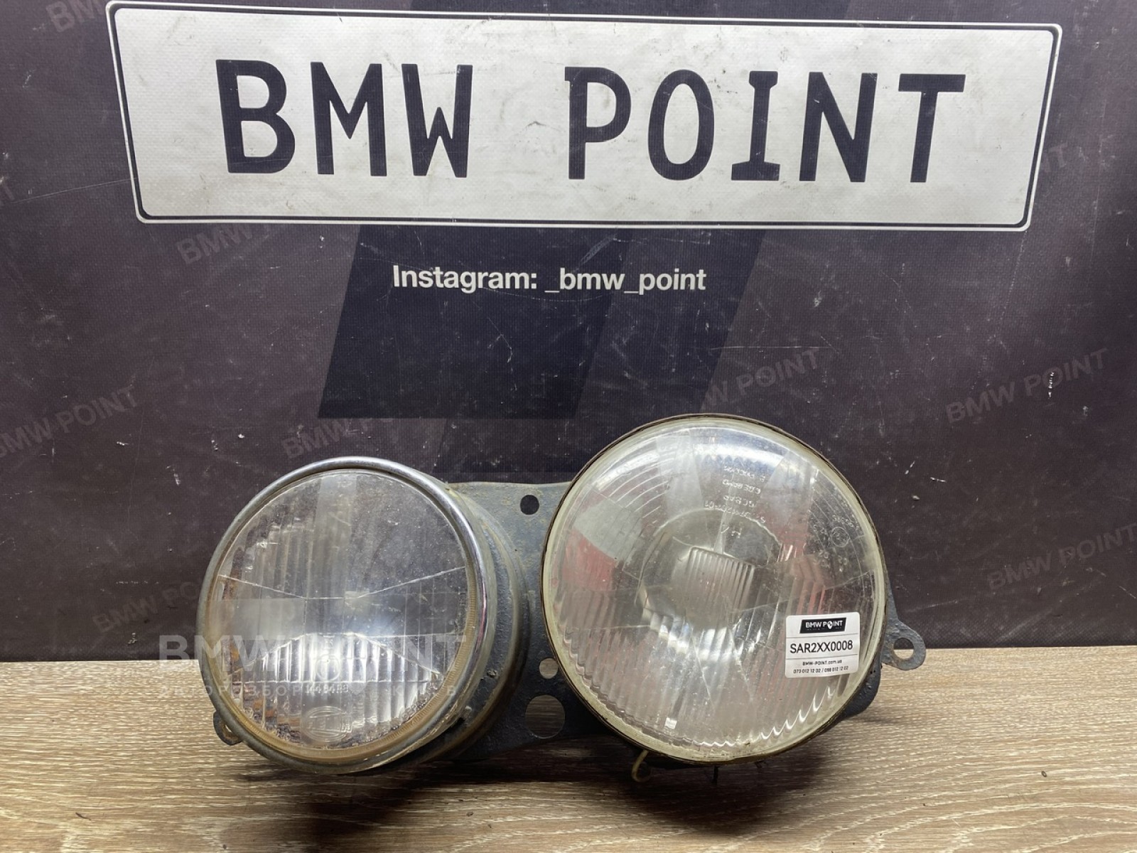 Фара BMW E28 ліва галогенна