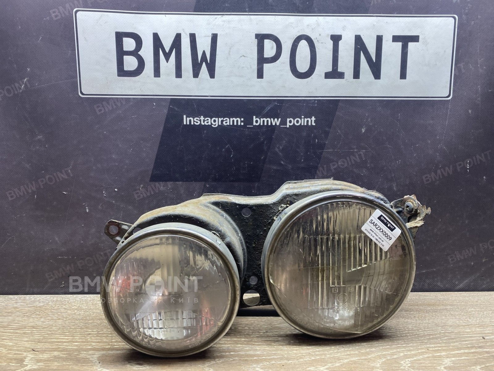 Фара BMW E28 ліва галогенна