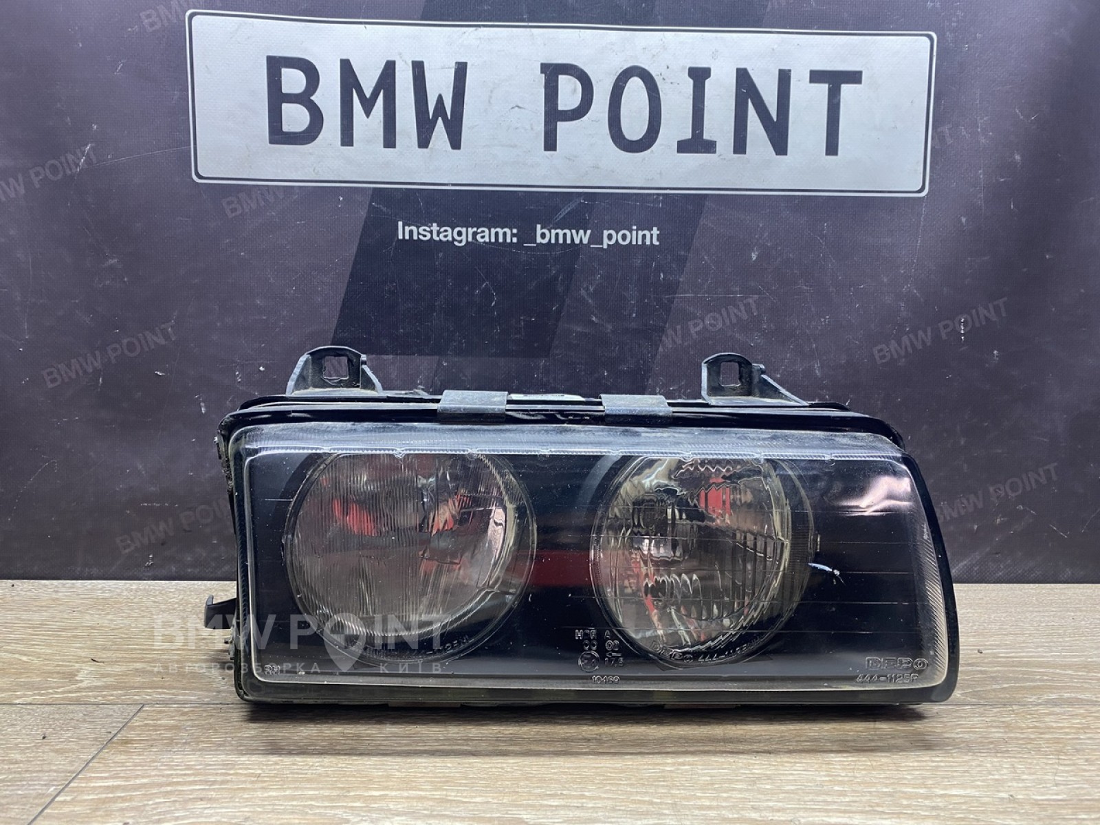 Фара BMW E36 права галогенна DEPO
