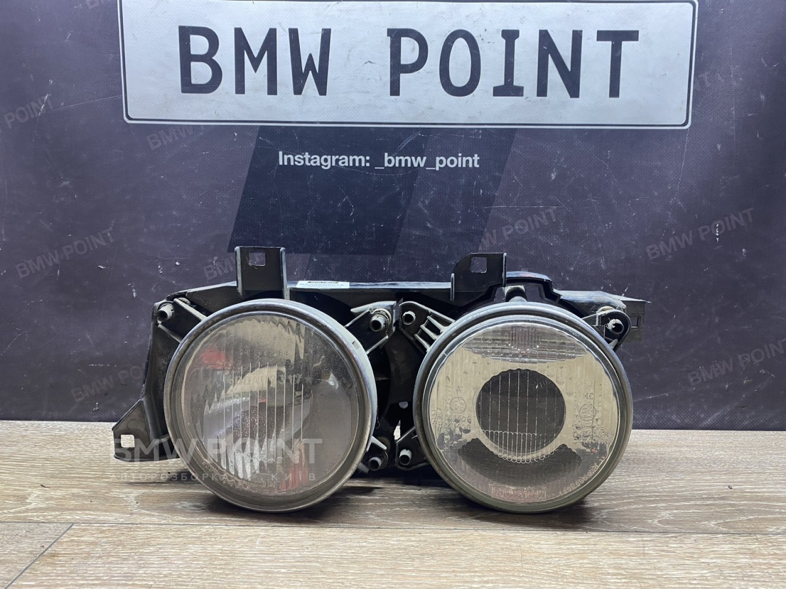 Фара BMW E34 ліва галогенна