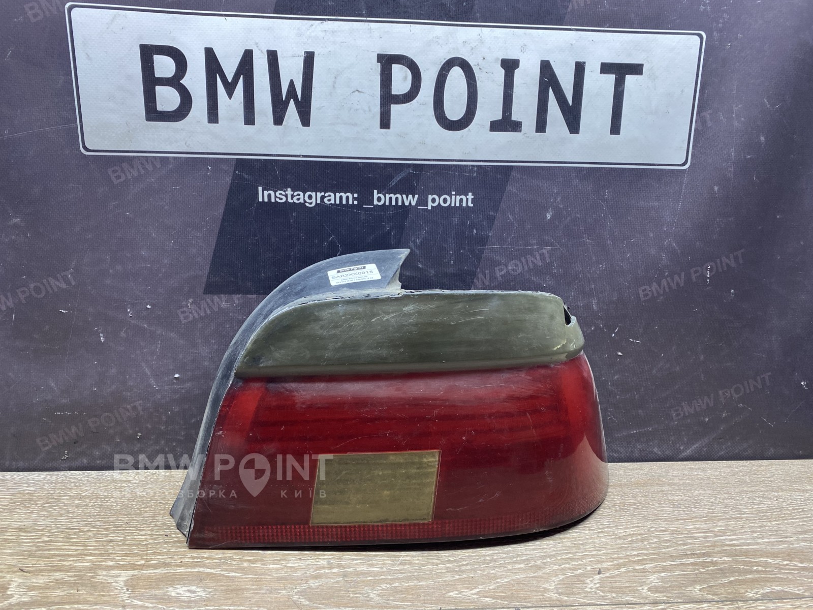 Задній ліхтар BMW E39 правий дорестайл