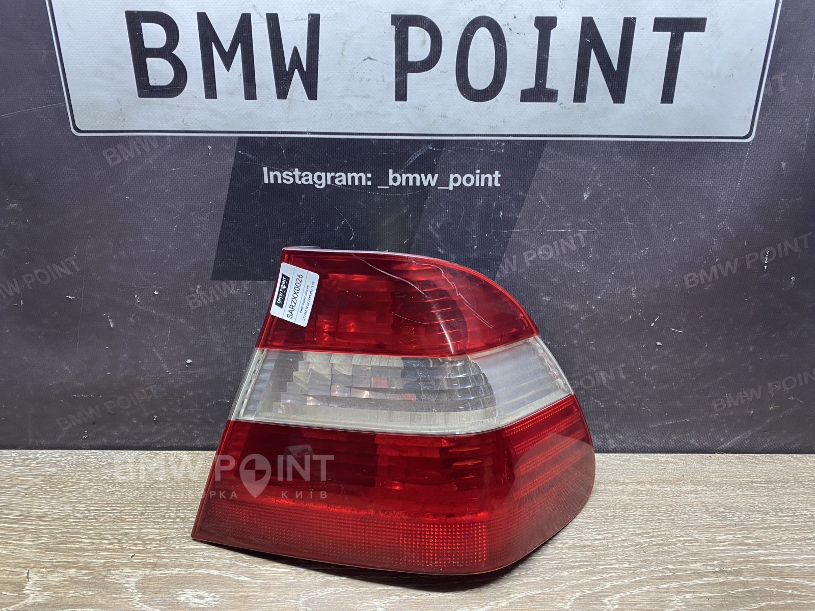 Задній ліхтар BMW E46 на крилі правий рестайл