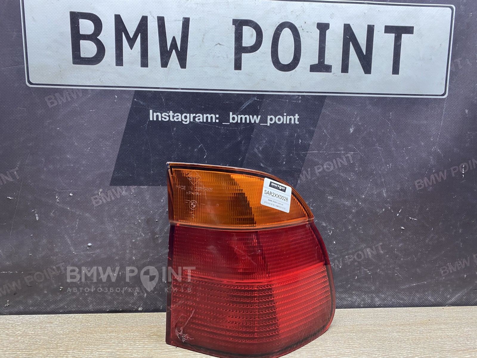 Задній ліхтар BMW E39 на крилі правий універсал