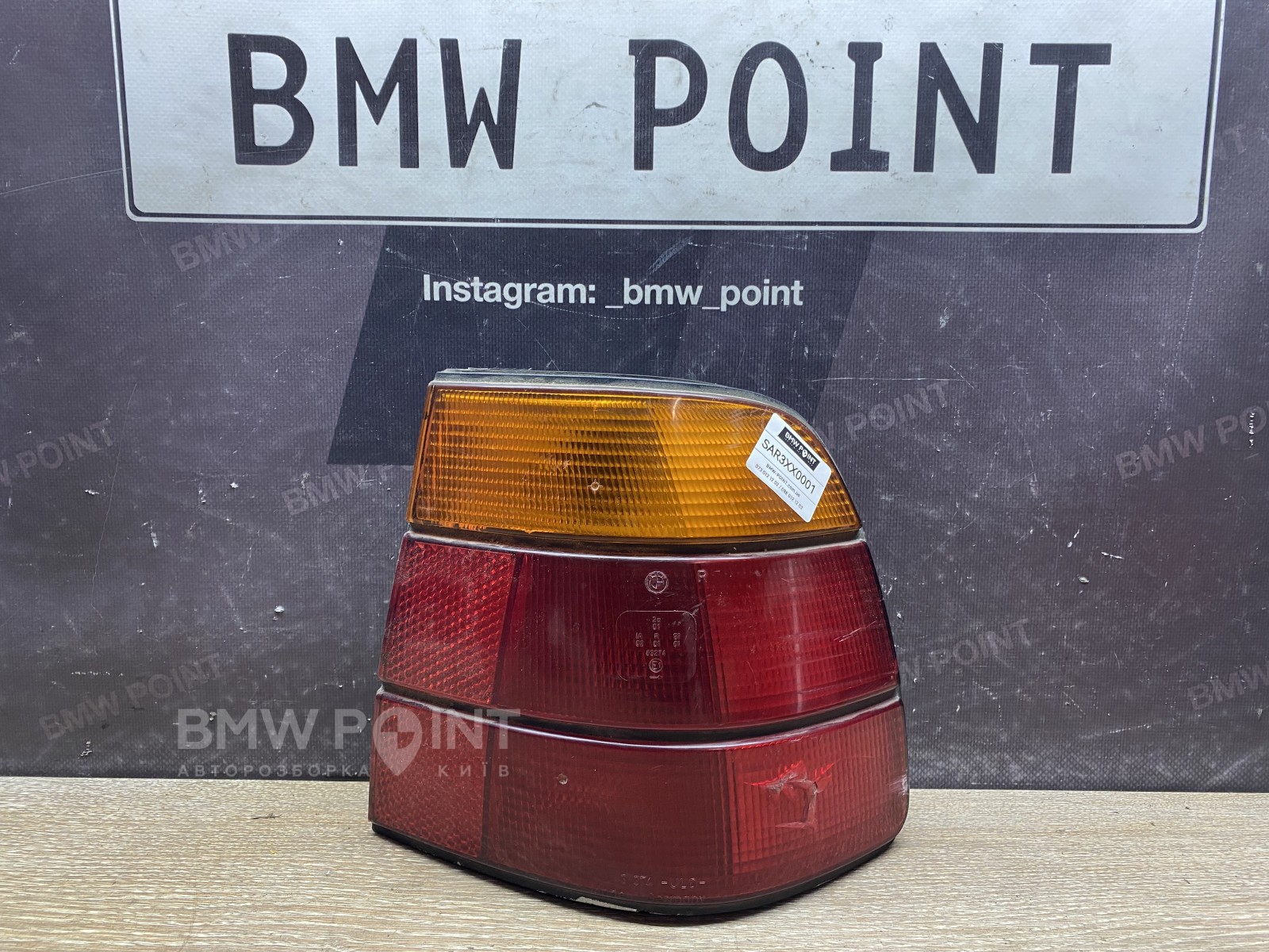 Задній ліхтар BMW E34 на крилі правий турінг