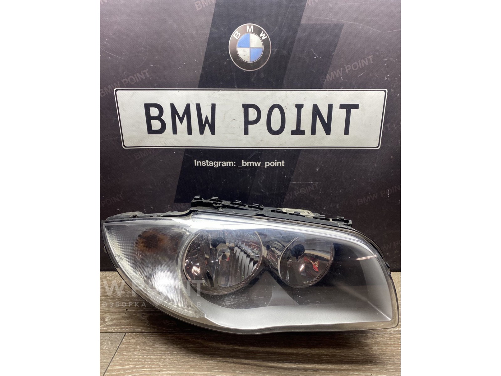 Фара BMW E87 права дорестайл