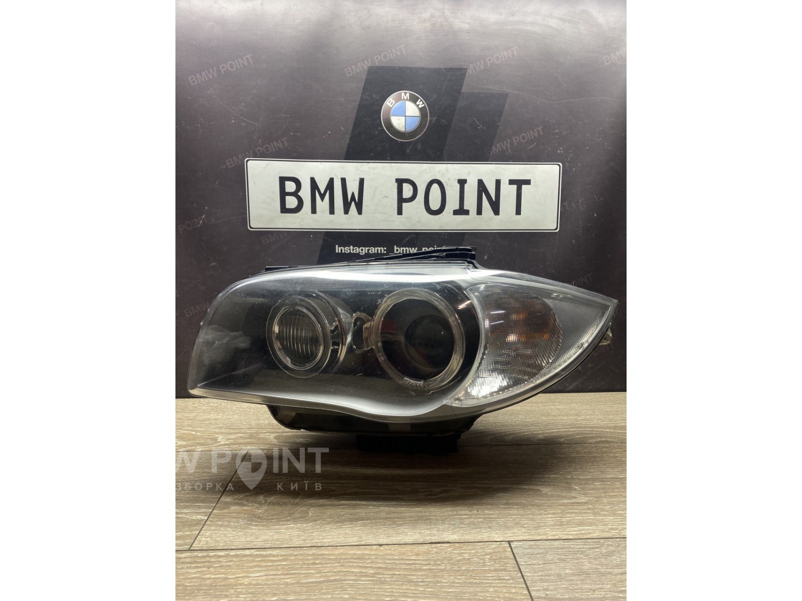 Фара BMW E87 ліва рестайл ксенон