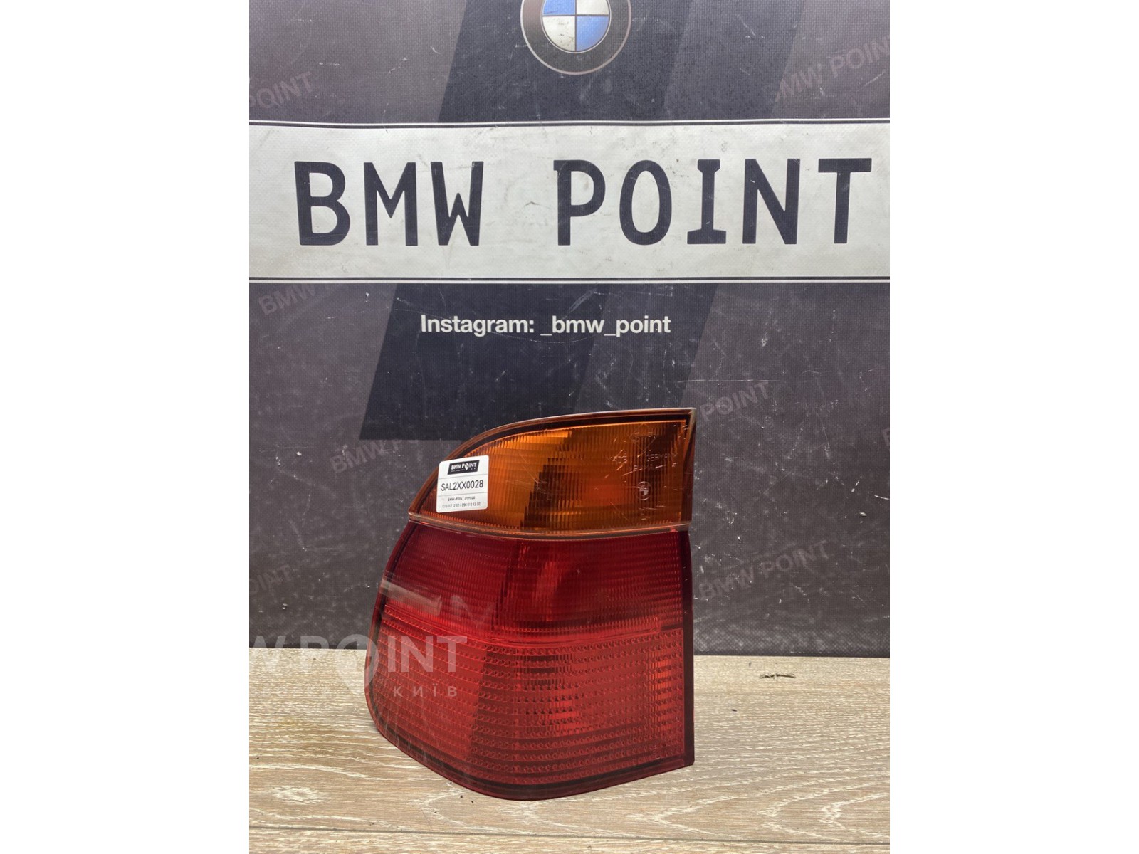 Задній ліхтар BMW E39 на крилі лівий універсал 